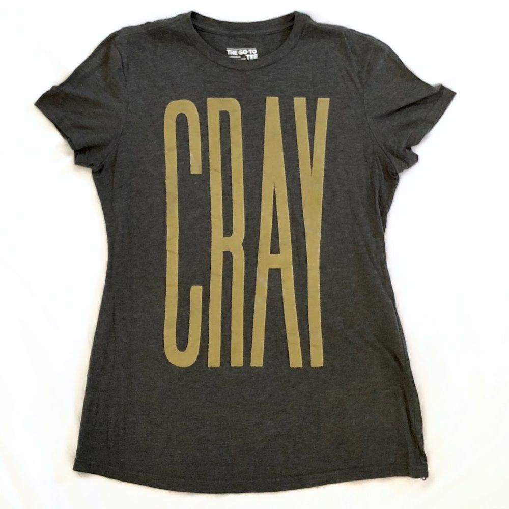Adidas grey CRAY tee sz. M